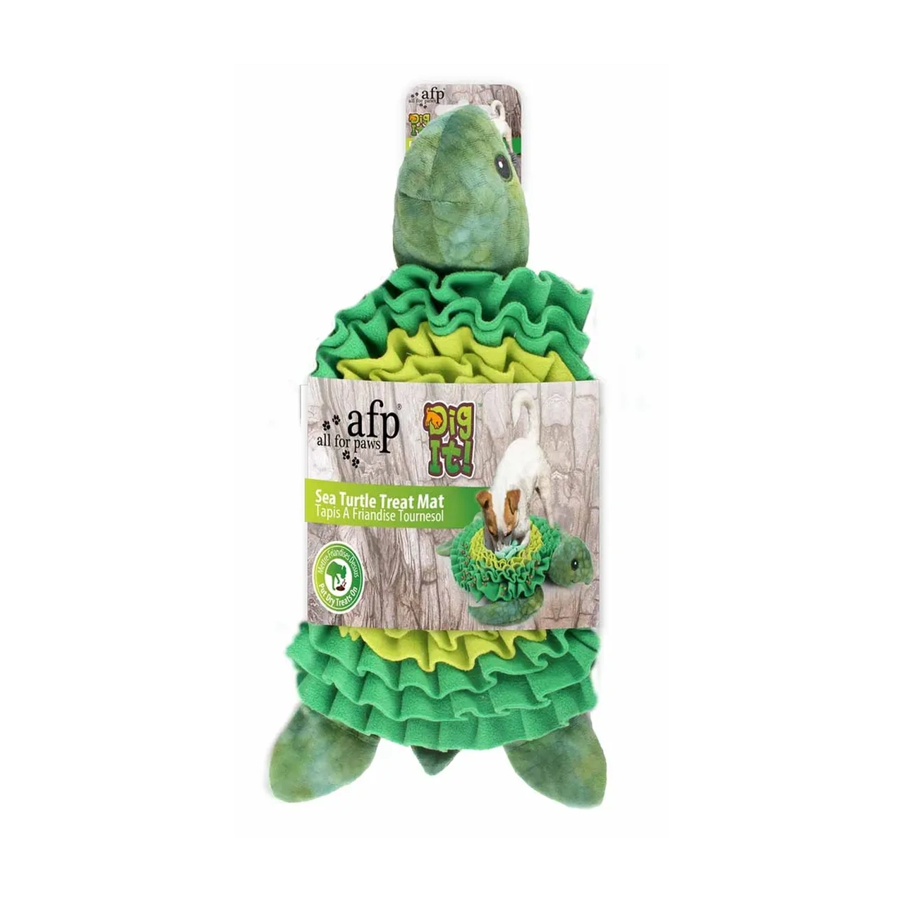 AFP Sea Turtle snusemåtte til hund 53 x 47 x 10 cm